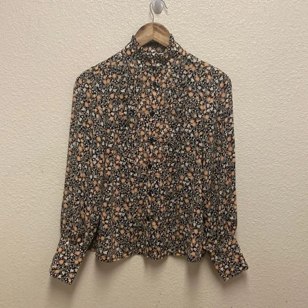Nili Lotan x Target Floral Blouse XS